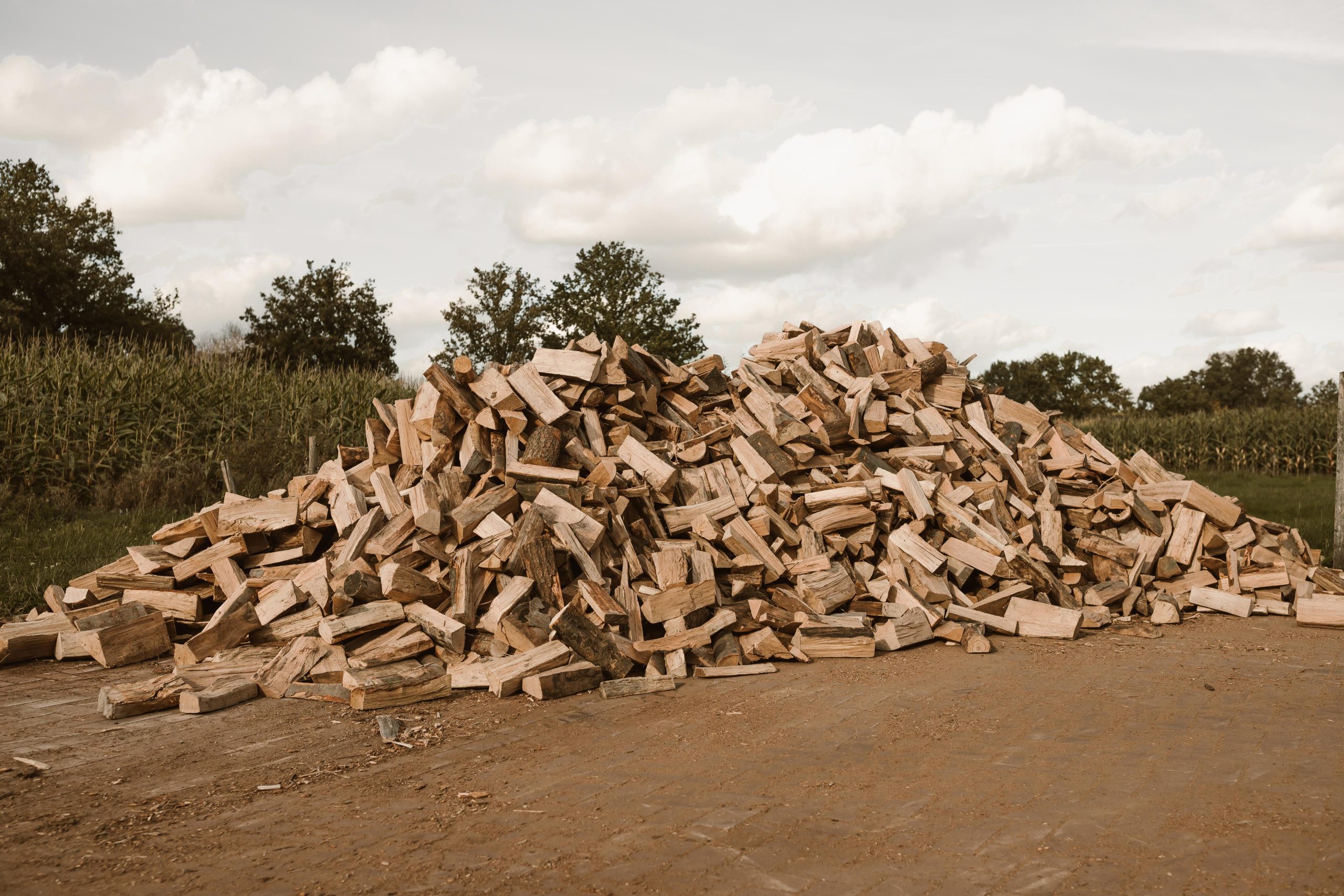 GEDROOGD HAARDHOUT