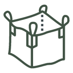 Vers hout - mix eik/beuk -  los gestort in BigBag
